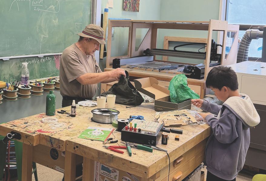 MakeX welcomes people from all ages around the Palo Alto community. 
